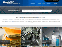 Tablet Screenshot of daubertchemical.com